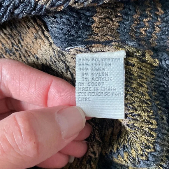 Curio New York crew neck sweater size Large - Picture 6 of 9